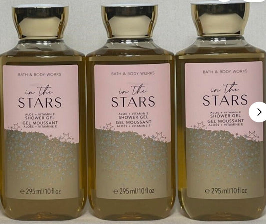 Stars Bath & Body Wash | 10 oz Moisturizing Shower Gel for Soft Skin