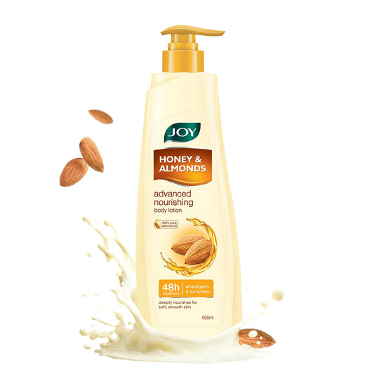 Nourishing Body Lotion with Honey & Almonds - Hydrating 500ml Moisturizer