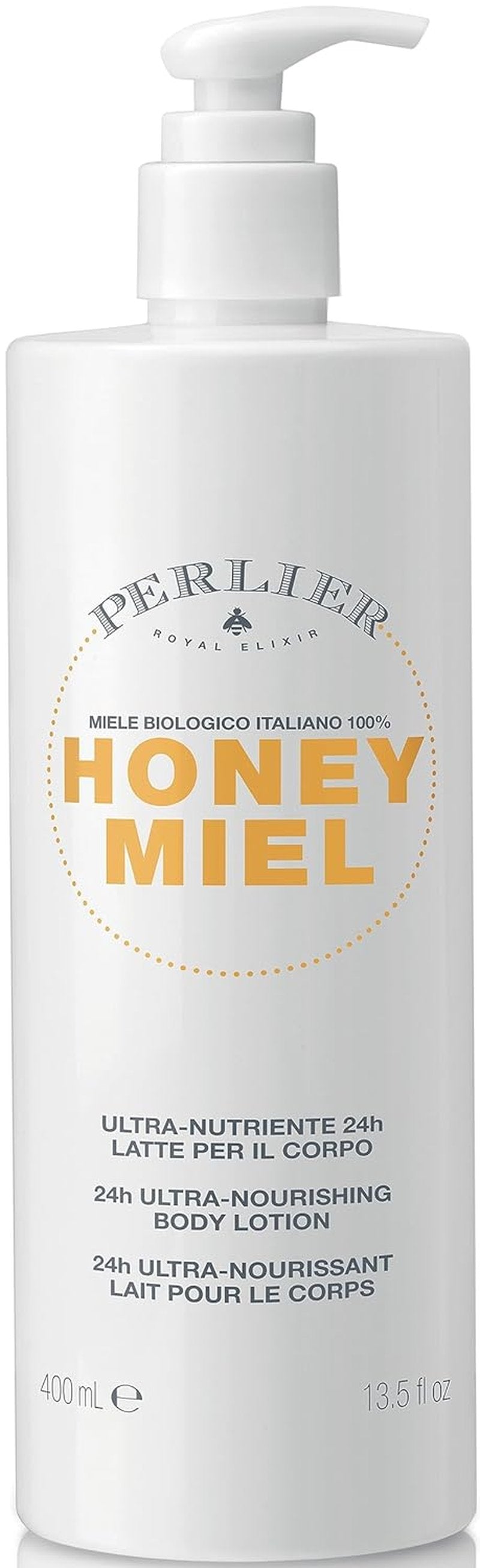 Perlier Honey Miel Ultra-Nourishing Body Lotion - 400 ml | Hydrating & Moisturizing Formula