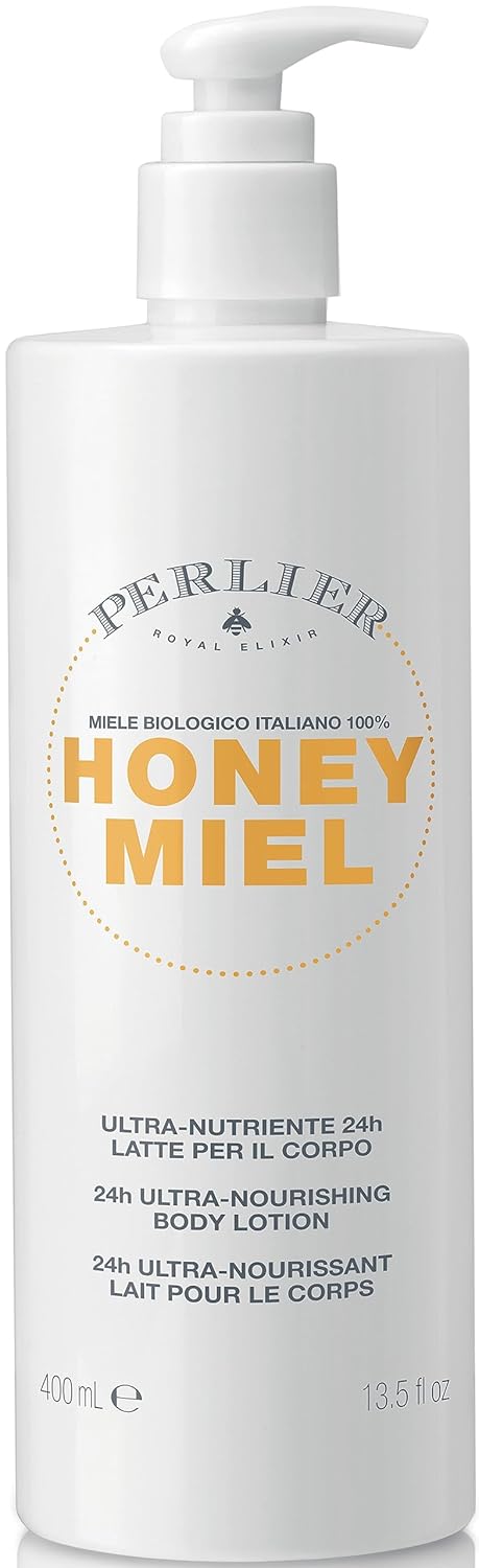 Perlier Honey Miel Ultra-Nourishing Body Lotion - 400 ml | Hydrating & Moisturizing Formula