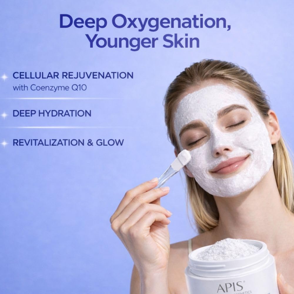 Apis Active Oxygen Peel Off Face Mask 0.66 lb - Cooling Algae Hydrating Face Masks with Hyaluronic Acid - Self Facial Skin Care Products - Moisturizing, Soothing, Energizing and Anti-Aging Effect