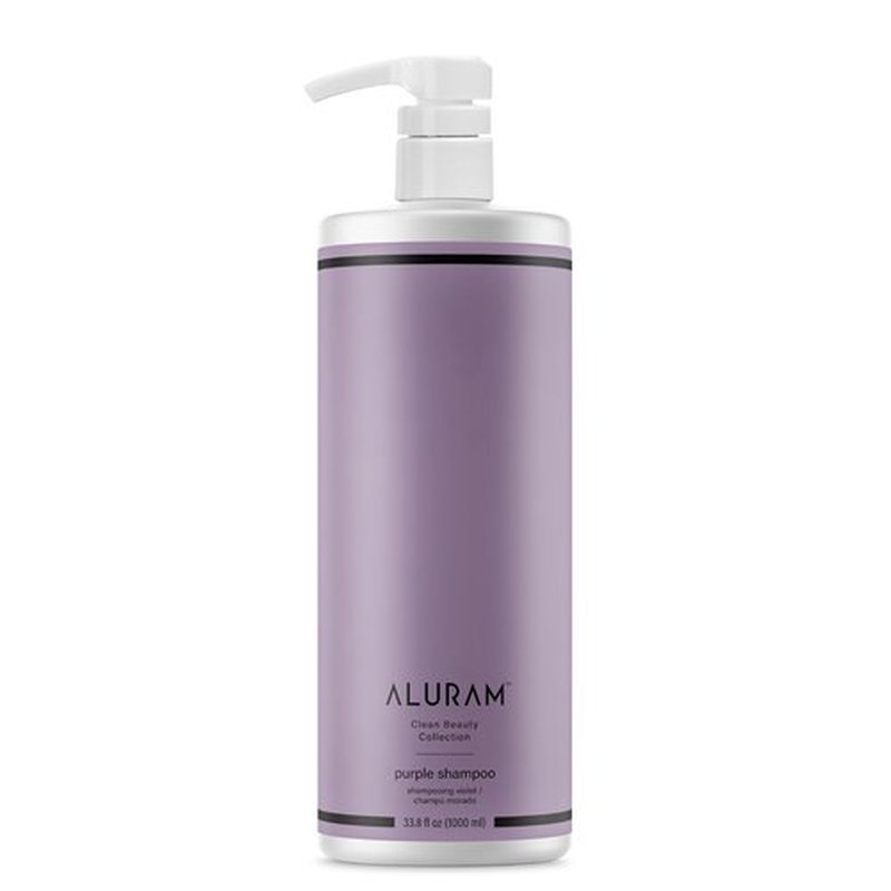 ALURAM Coconut Water Purple Shampoo for Women, Boosts Brightness, Banishes Brass, for All Hair Types, 33.8 Fl Oz