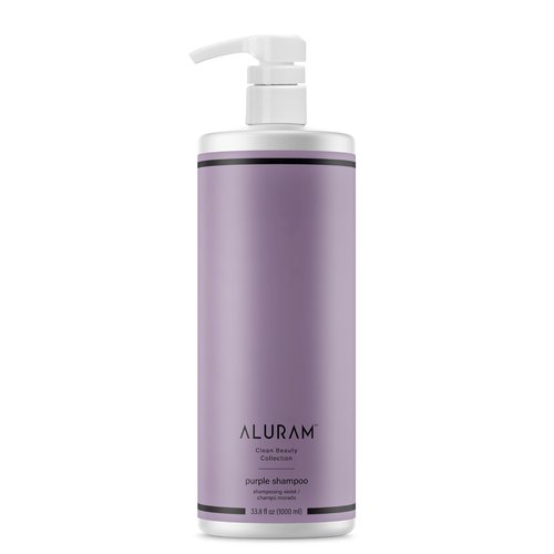 ALURAM Coconut Water Purple Shampoo for Women, Boosts Brightness, Banishes Brass, for All Hair Types, 33.8 Fl Oz