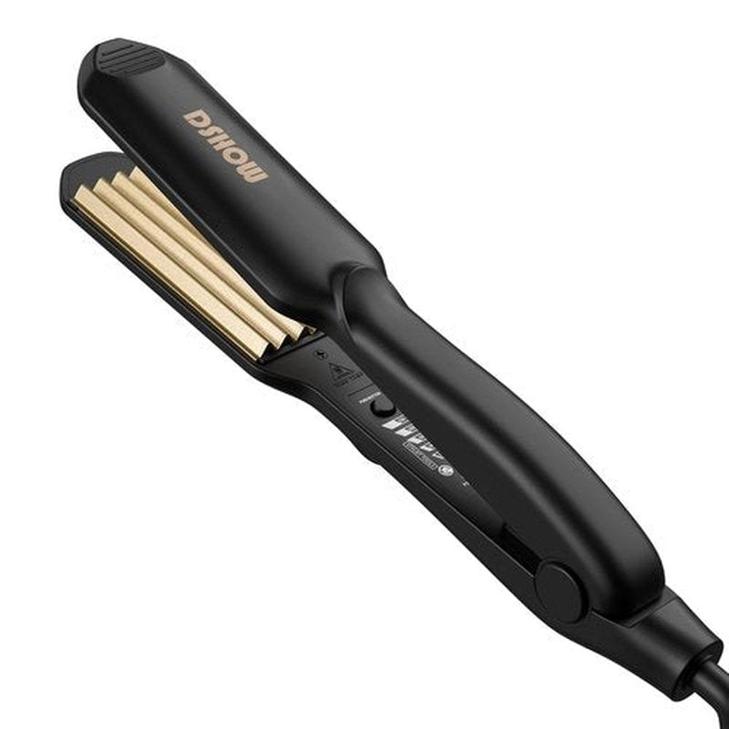Crimping Iron Hair Crimper for Hair DSHOW Hair Waver Volumizing Crimper with Titanium Ceramic Plates Styling Tools for Women Girls