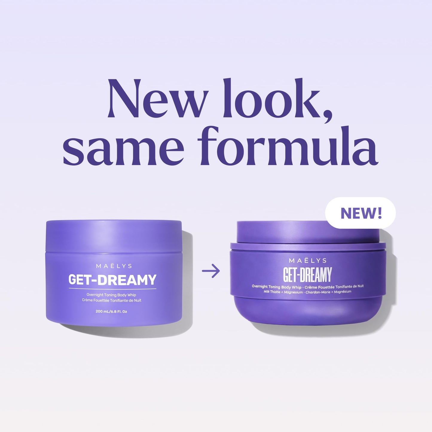 MAËLYS GET-DREAMY Overnight Toning Whip, 2 Pack