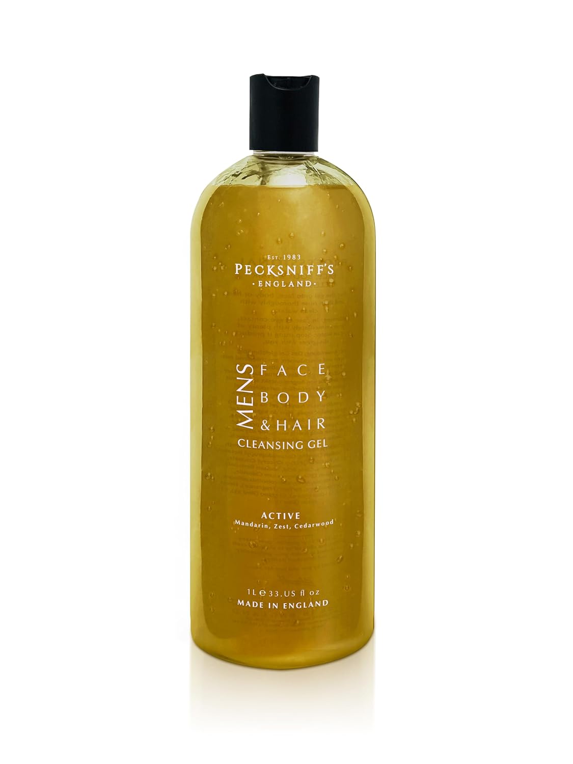Sandalwood & Vanilla Shower Gel 750ml - Pecksniff's Classic Moisturizing Formula