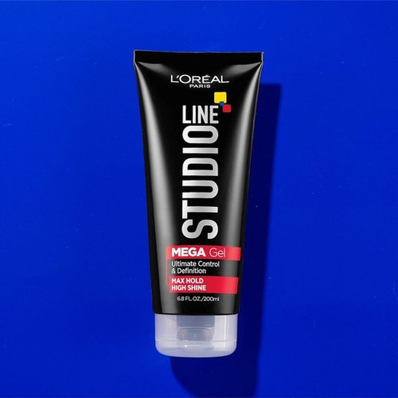 L?Or?al Paris Studio Line Head Lock Mega Hard Hold Gel 6.8 oz (Pack of 3)