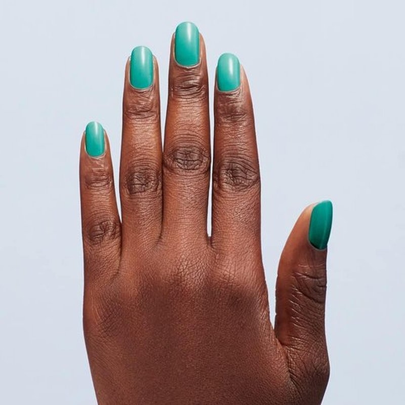 OPI Powder Perfection I’m Yacht Leaving | Opaque Green Green Crème Nail Dipping Powder | Summer Make the Rules Collection