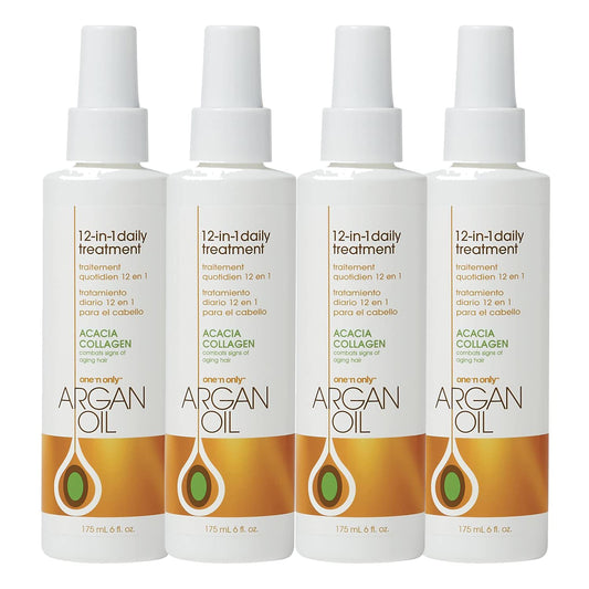One N' Only Argan Oil 12-in-1 Treatment for Frizz Control & Moisture - 6 Fl Oz (2 Pack)