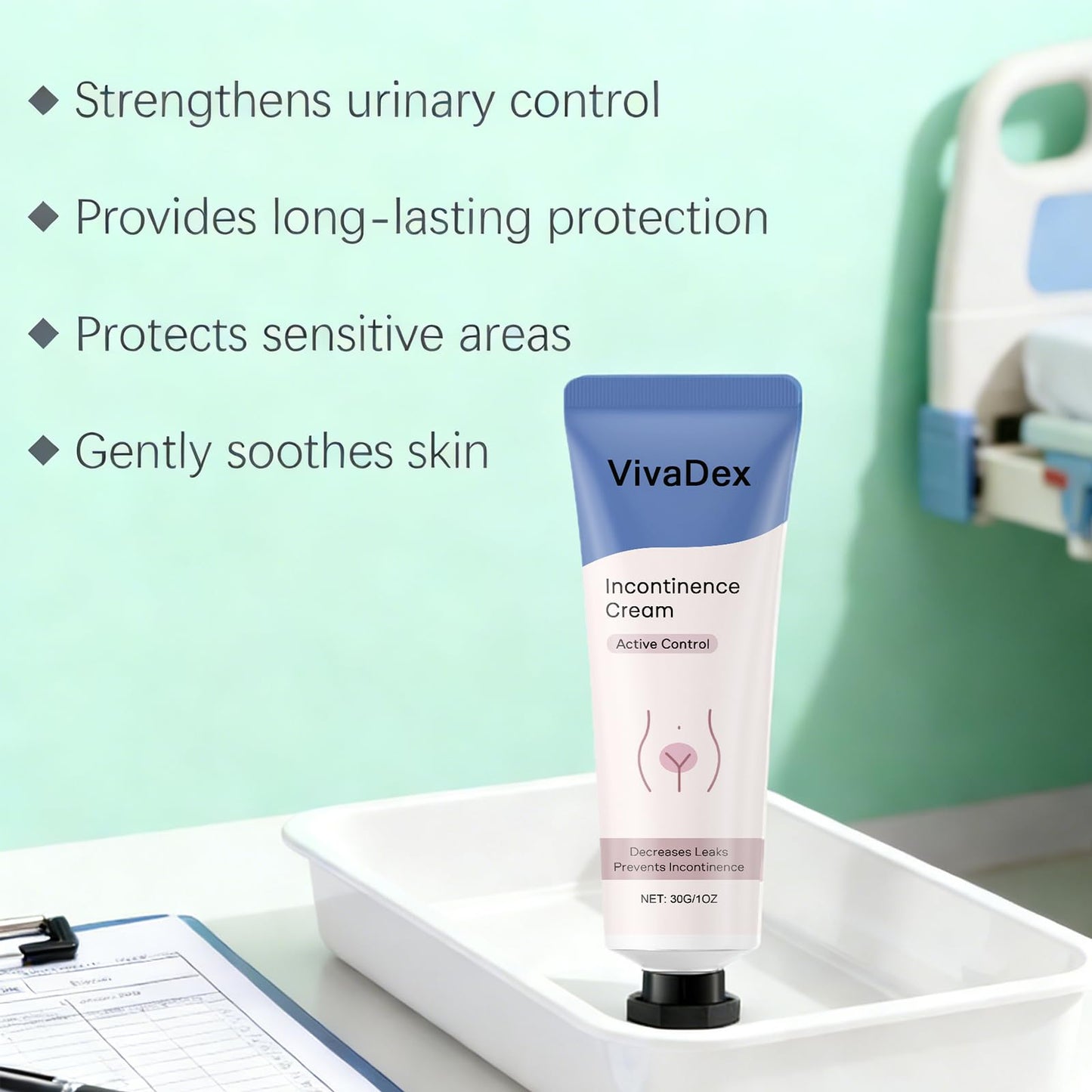 1PCSVivaDex Incontinence Cream for Women,VivaDex Cream With Natural Formula,Relieves Discomfort (1PCSA)