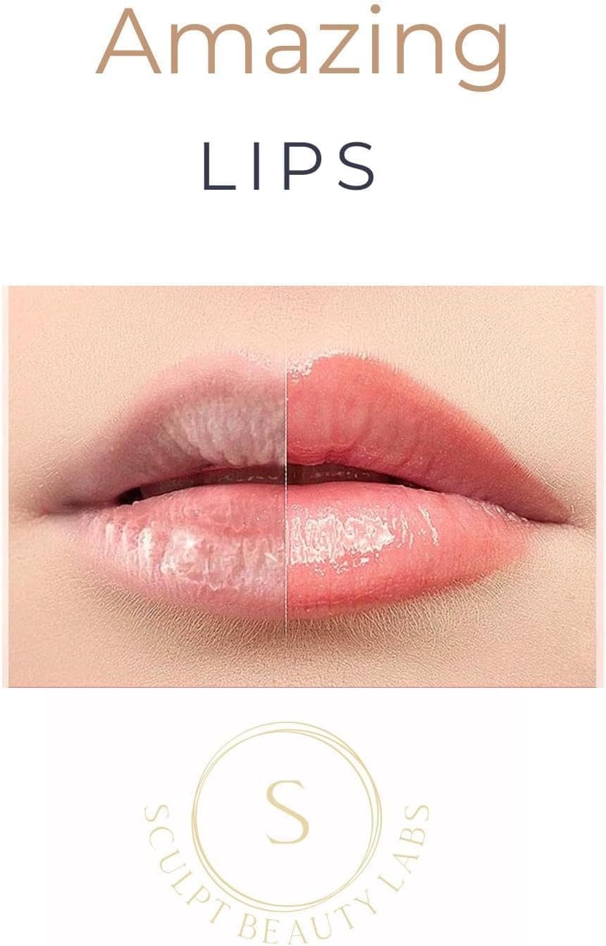 S SCULPT BEAUTY LABS Perfect Lip Balm for and Shine & Hydrate Dry Lips Moisturizer for Lips Care with Rose Oil & Vitamin E, Pink