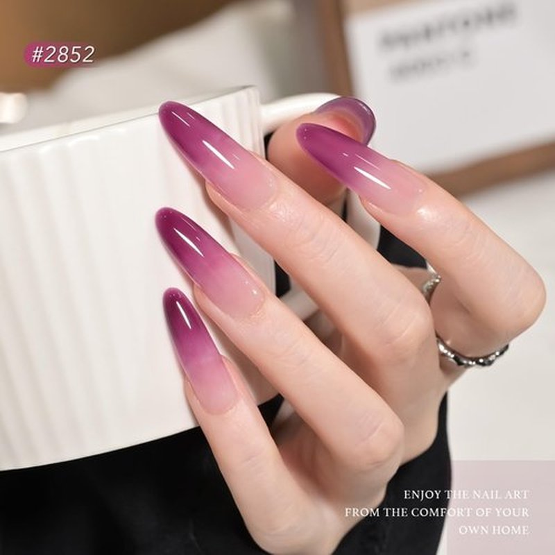 GAOY 23 Pcs Gel Nail Polish Kit, Fall Colors UV Gel Nail Polish Set with Glossy & Matte Top Coat and Base Coat for Nail Art Home DIY Gel Nail Kit