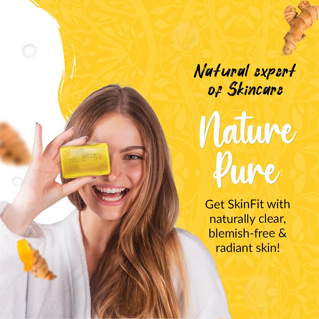 Medimix, Medimix Ayurvedic Turmeric & Argan Oil Soap, 115 Grams(gm)