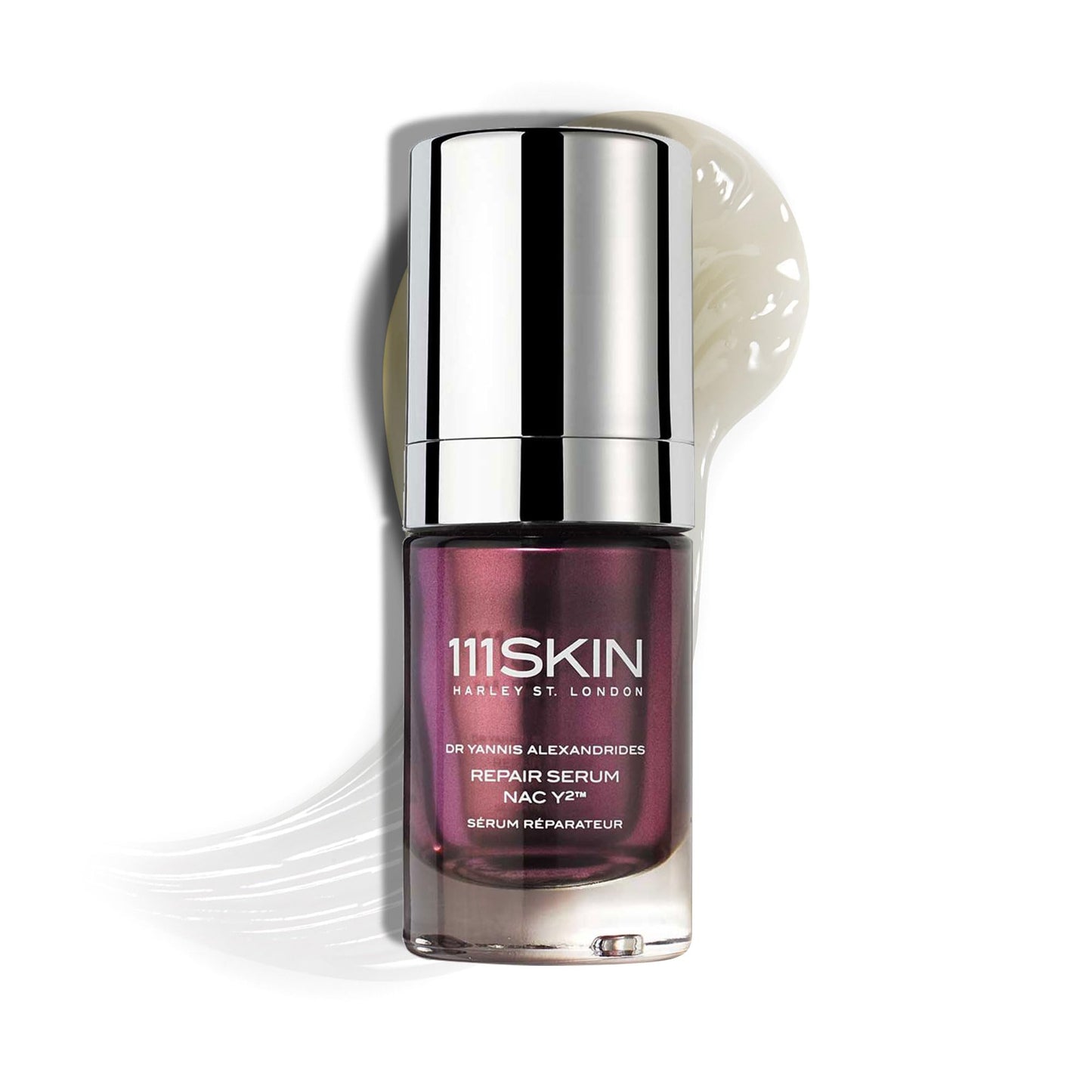 111Skin Travel Size Repair Serum NAC Y2, Face Serum to Reduce Redness, Fine Lines and Wrinkles, Strengthens Skin Barrier, Anti-Aging Facial Serum with Niacinamide and Centella Asiatica, 0.5 Fl. Oz.