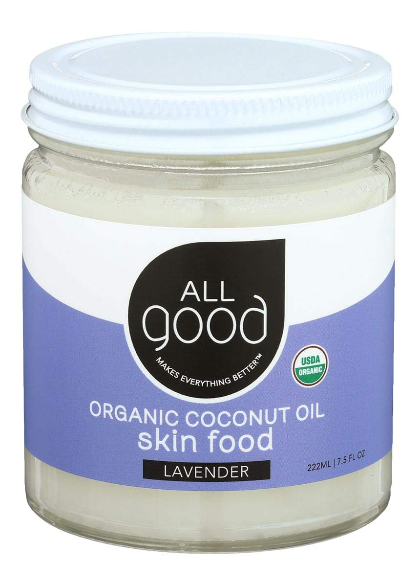 Organic Coconut Oil Skin Food - Natural Moisturizer & Vegan Skincare (2-Pack)