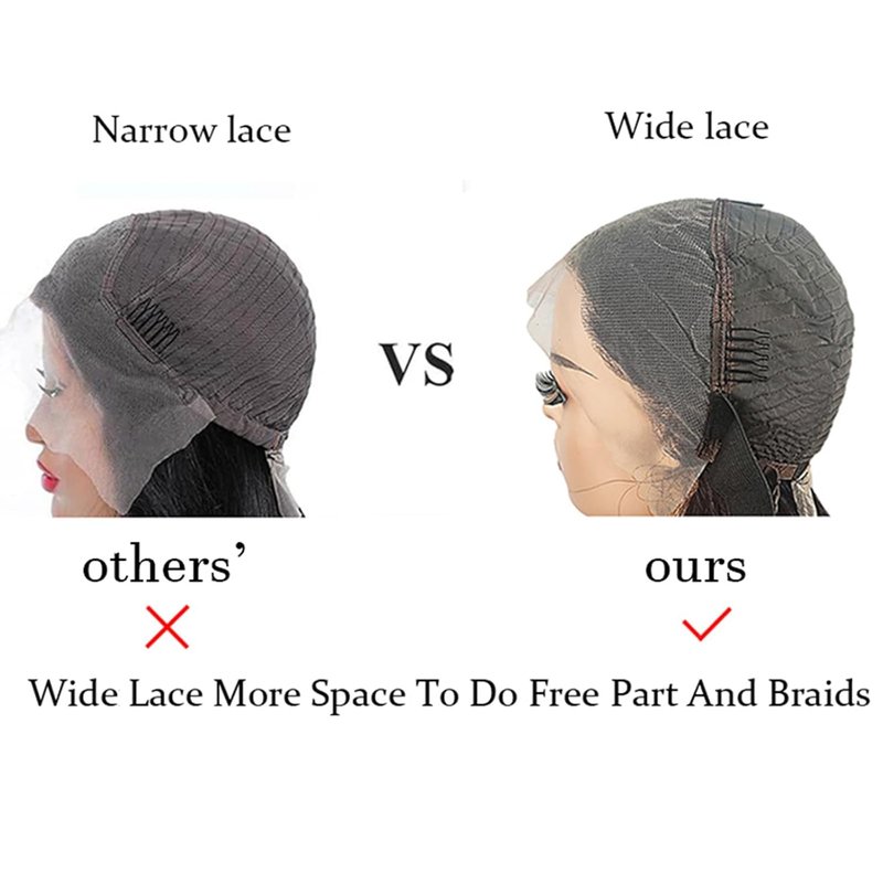 Glueless Human Hair Wig - Pre Plucked 200 Density Lace Front for Black Women | 10-Inch Natural Black with Baby Hair
