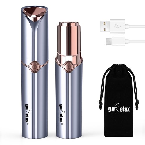 Facial Hair Removal for Women, Electric Painless Facial Hair Remover for Face, Chin, Lip with a Velvet Bag