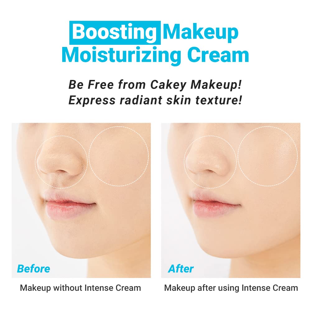 Real Barrier Intense Moisture Cream (Jar), Facial Moisturizer for Sensitive Skin, Hypoallergenic Fast Deep Hydration for Dry Skin, Recovering Damaged Skin Barrier, Kbeauty 1.7 Fl. Oz, 50ml