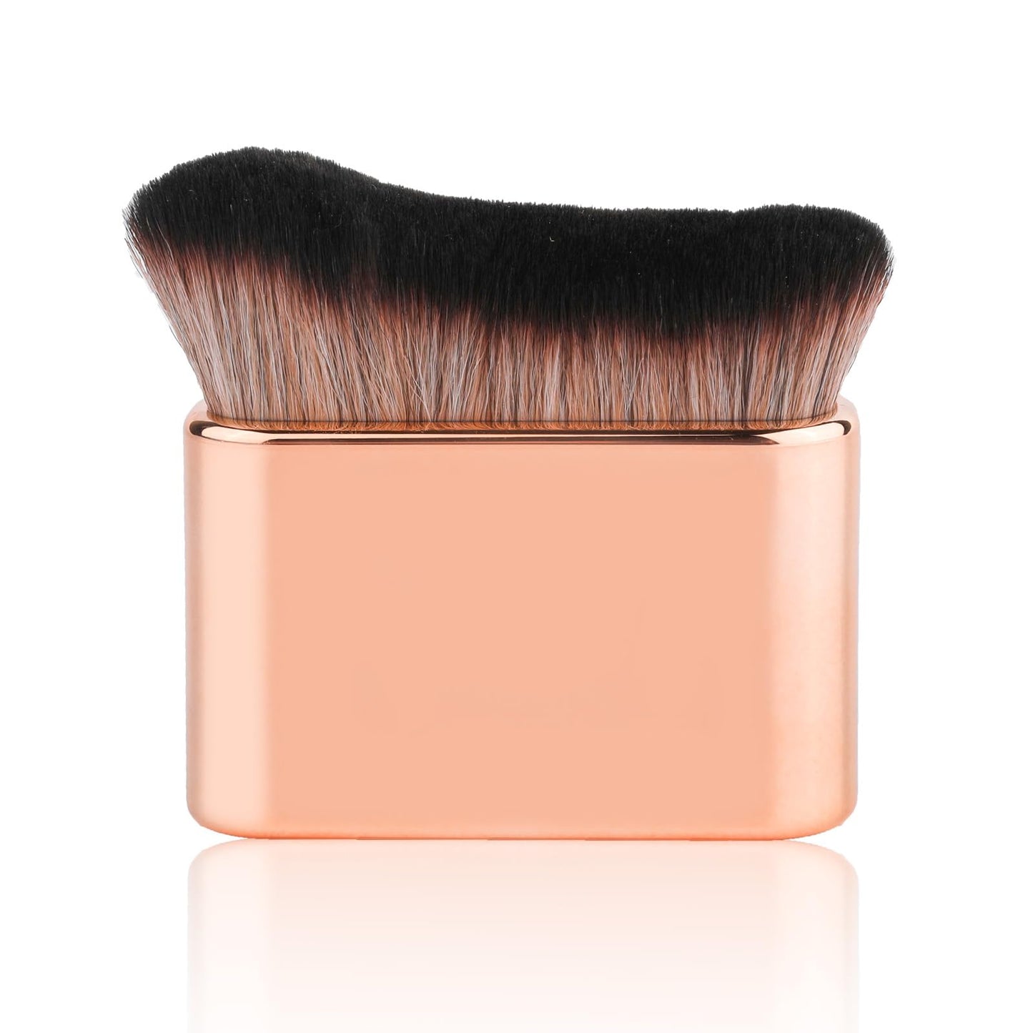 Self Tanning Brush for Face and Body Makeup - Foundation Tan Applicator (Rose Gold)