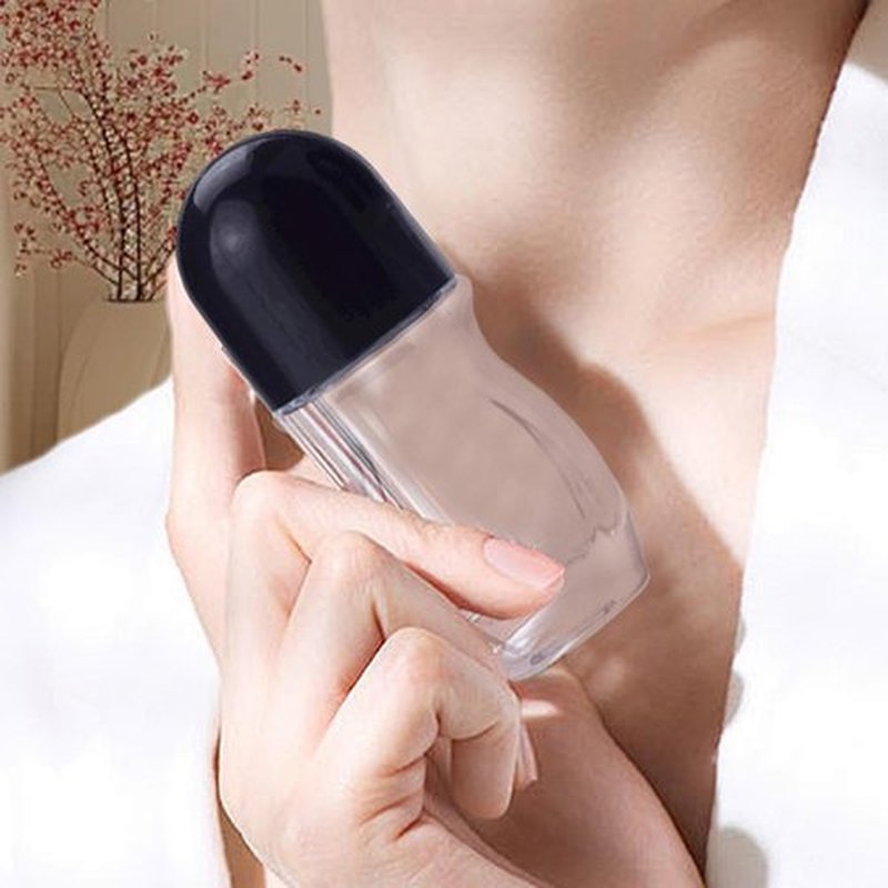 Deodorantt Glass Roller Bottles - Empty Refillable Massage Oil Bottle | Roll on Glass Bottle | Massage Roller Ball Bottle | Leak-Proof Massage Roll on Bottles Containers For Home And Travel