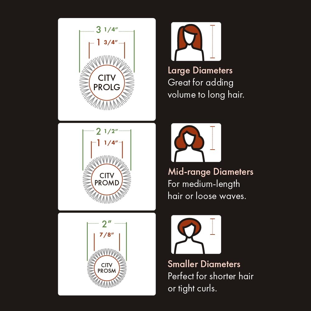 Olivia Garden Ceramic + Ion Turbo Vent Pro Hair Brush