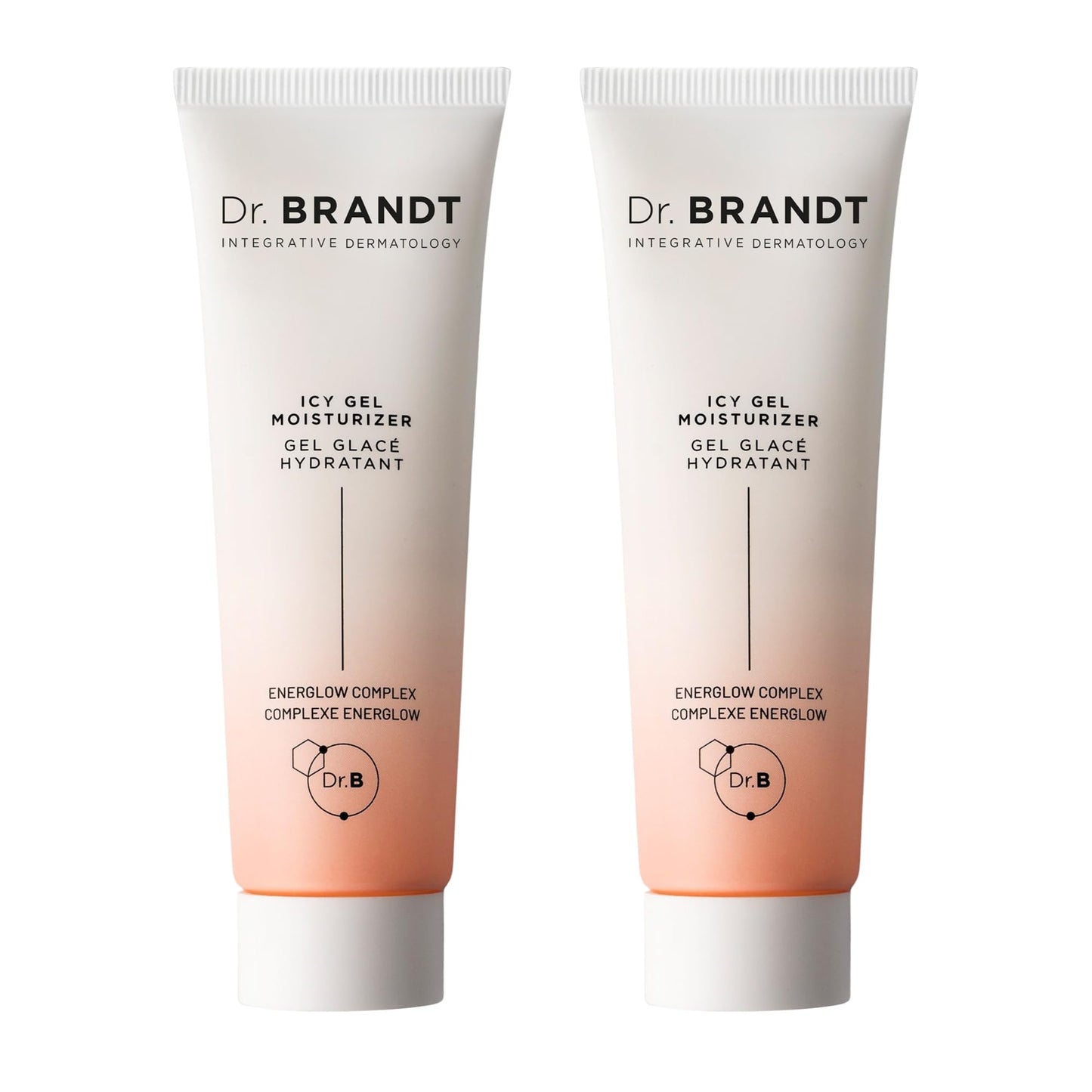 Dr. Brandt iD-STRESS Icy Gel Moisturizer - Revitalize Dull-Looking Skin for a Flawless, Dewy Complexion - 1.7 fl oz, Pack of 2