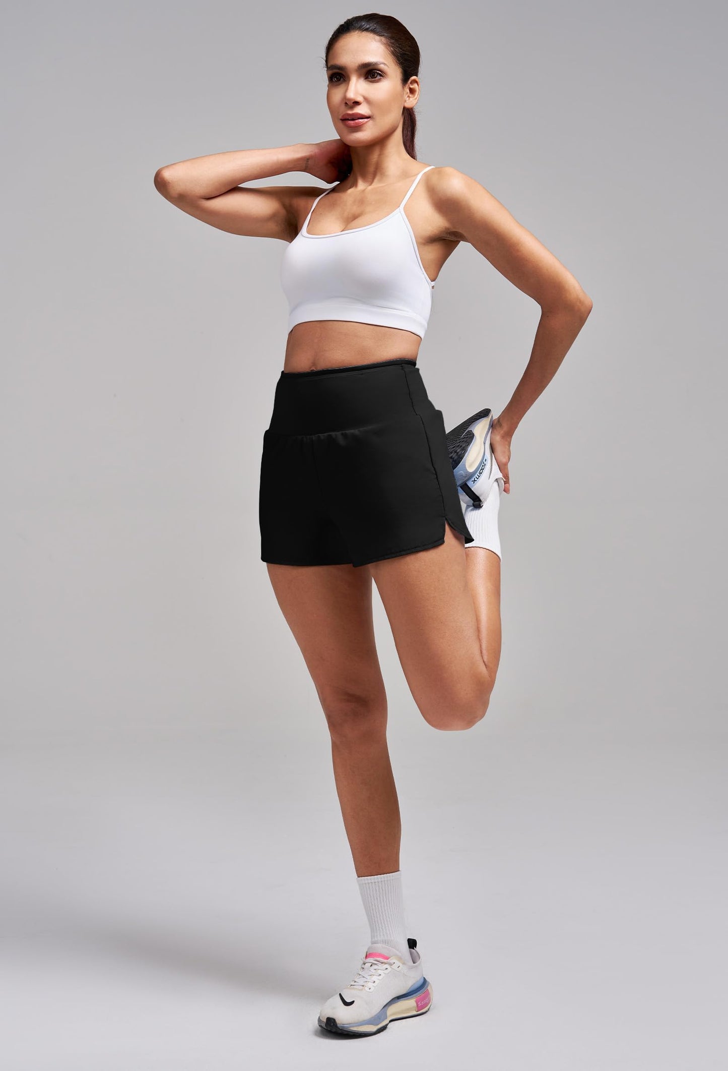 Alaroo Womens Athletic Shorts High Waisted Liner Running Shorts for Tennis Workout Gym Track Yoga with Pockets 2026
