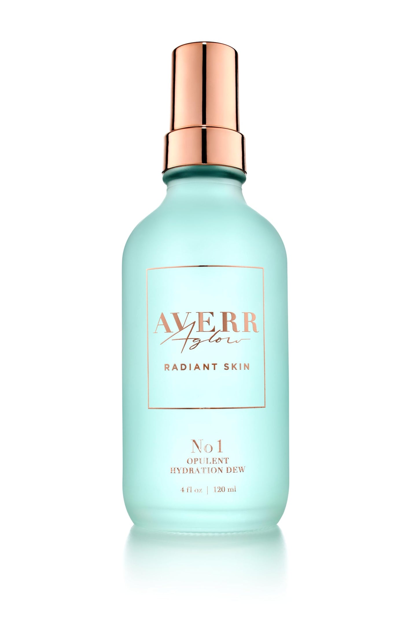 Averr Aglow Opulent Hydration Dew – Daily Face Mist & Moisturizer – Natural Mineral-Infused Hydrating Skincare – 4fl oz/120 ml