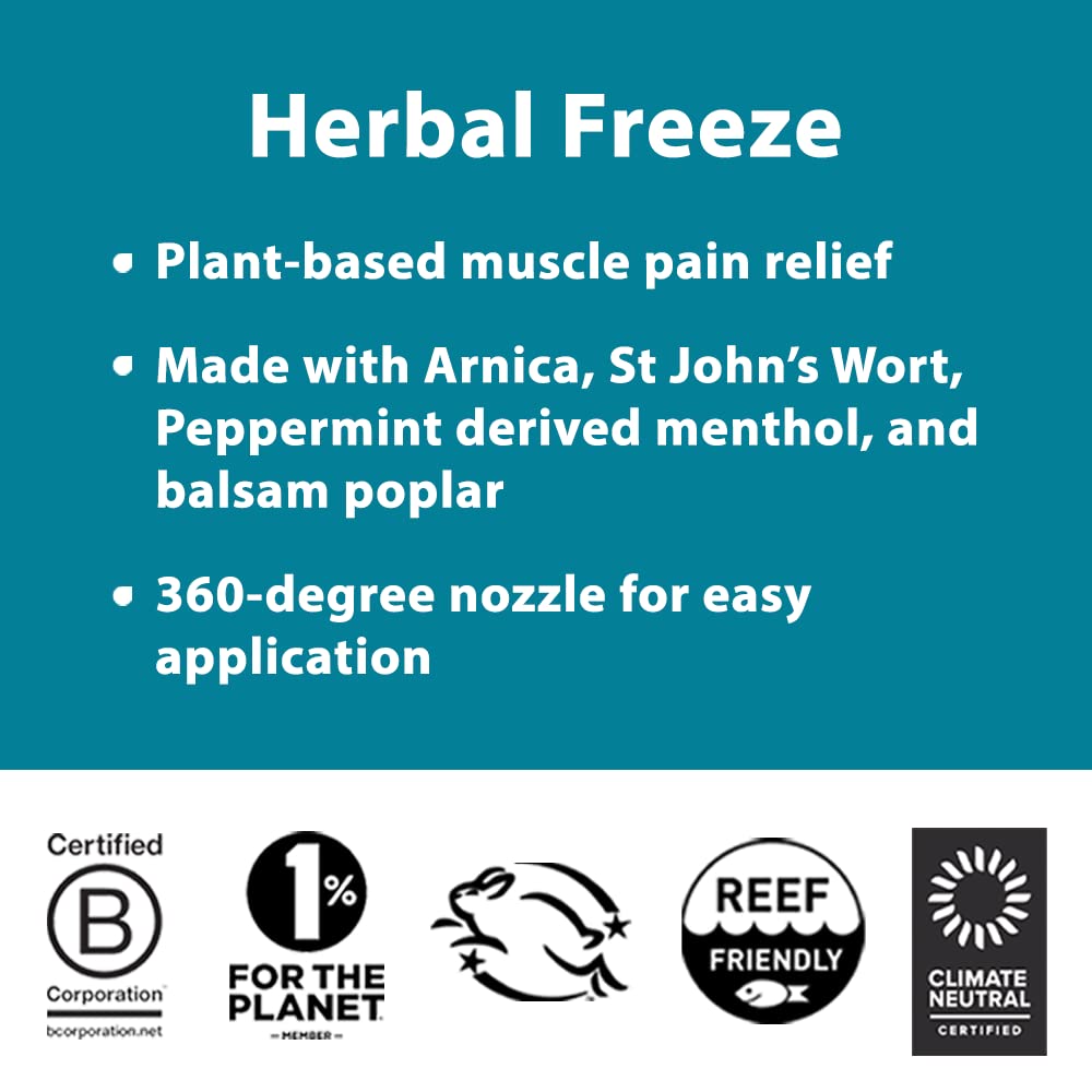 Elemental Herbs, Herbal Cool Sore Muscle Spray, 2 Fl Oz