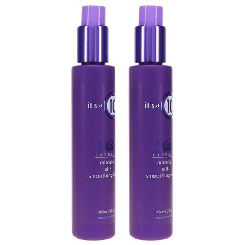 it's a 10 Haircare Silk Express Miracle Silk Smoothing Balm, 5 fl. oz. (Pack of 2)