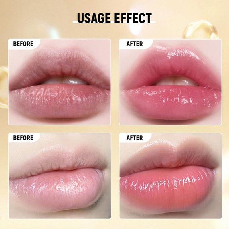 YAUNJI Crystal Jelly Flower Color Changing Lipstick, 2024 New Long Lasting Nutritious Lip Balm Lips Moisturizer Magic Temperature Color Change Lip Gloss (AA, 1)