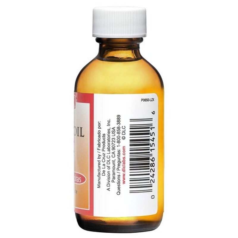 De La Cruz Sweet Almond Oil - Expeller Pressed Almond Oil for Skin and Hair 2 FL. OZ. (59 mL) - 3 Bottles