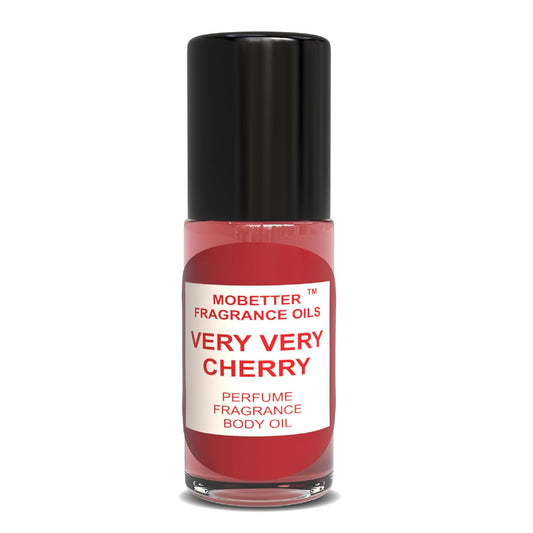 Very Very Cherry Fragrance Oil - Unisex Perfume Body Oil | 1 Oz