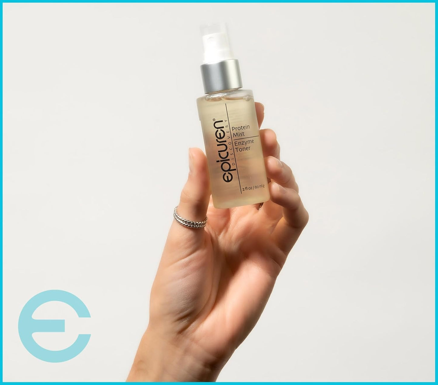 Protein Mist Enzyme Toner by Epicuren Discovery - Hydrating Facial Spray for Radiant Skin