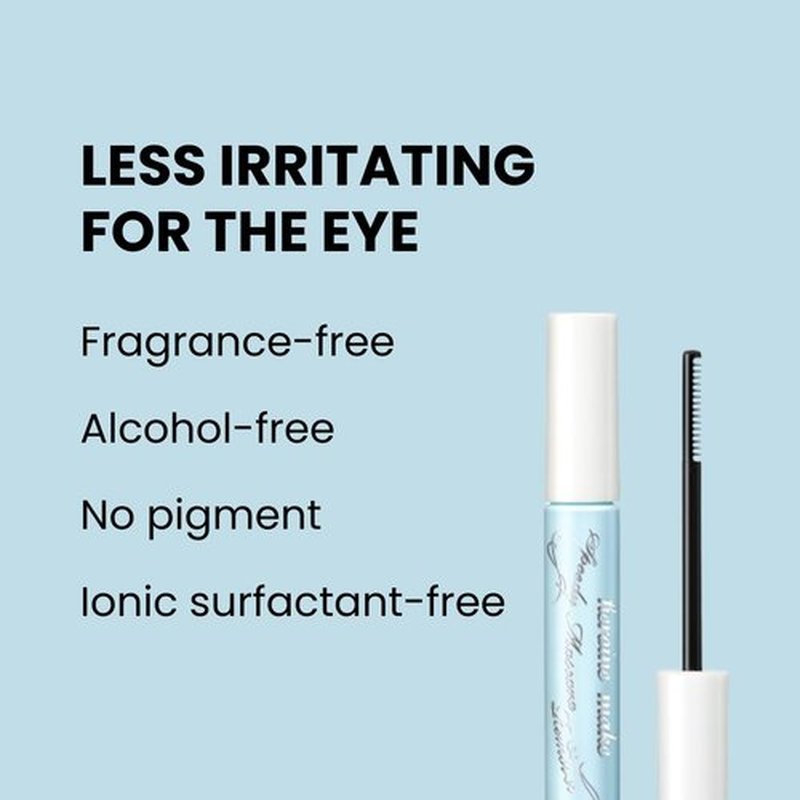 Heroine Make by KissMe Speedy Mascara Remover, Gentle Eye Makeup Remover for Waterproof Mascara, Fast-Acting & Non-Irritating Cleanser, Removes Stubborn Eye Makeup, 0.22 fl Oz