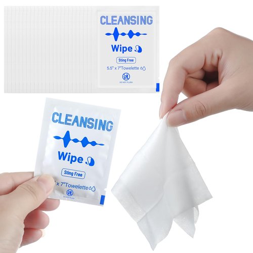Timgle 200 Count Hearing Aid Wipes Individually Wrapped Cleaning Towelettes Phone Cleaning Wipes Laptop Cleaner Wipes for Earwax Earbuds Sweat Earmold Earplugs in Ear Monitors Clean Removal