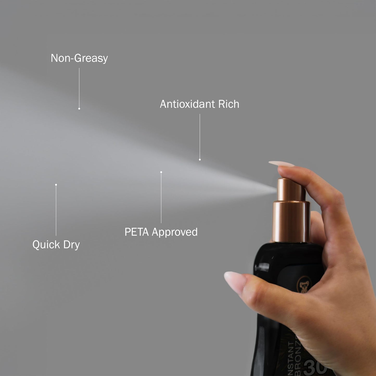 Australian Gold Spray Gel Sunscreen with Instant Bronzer SPF 30,8 Ounce | Moisturize & Hydrate Skin | Broad Spectrum-| Water Resistant-| Non-Greasy-| Oxybenzone Free-| Cruelty Free,(Pack of 6)