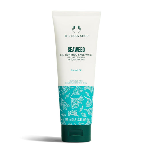 The Body Shop Seaweed Gel Cleanser, For Oily and Combination Skin, Vegan, 125ml