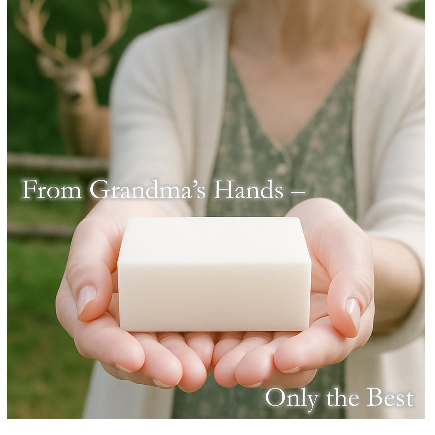 Grandma’s Big Buck Bar – Natural Hunting Soap – 4 Pack, 6 oz Bars