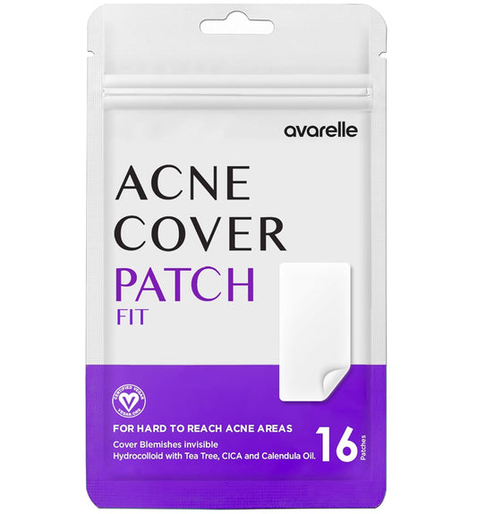 Acne Pimple Patch - Hydrocolloid Spot Treatment with Tea Tree Oil & Calendula | 16 Count
