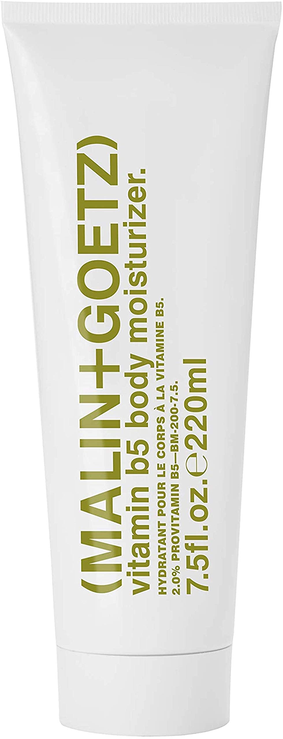 MALIN+GOETZ Vitamin B5 Body Moisturizer, 7.5 Fl. Oz. - Moisturizing Body Cream for Men & Women, Hydrating Hand & Body Lotion, All Skin Types, Vegan & Cruelty Free