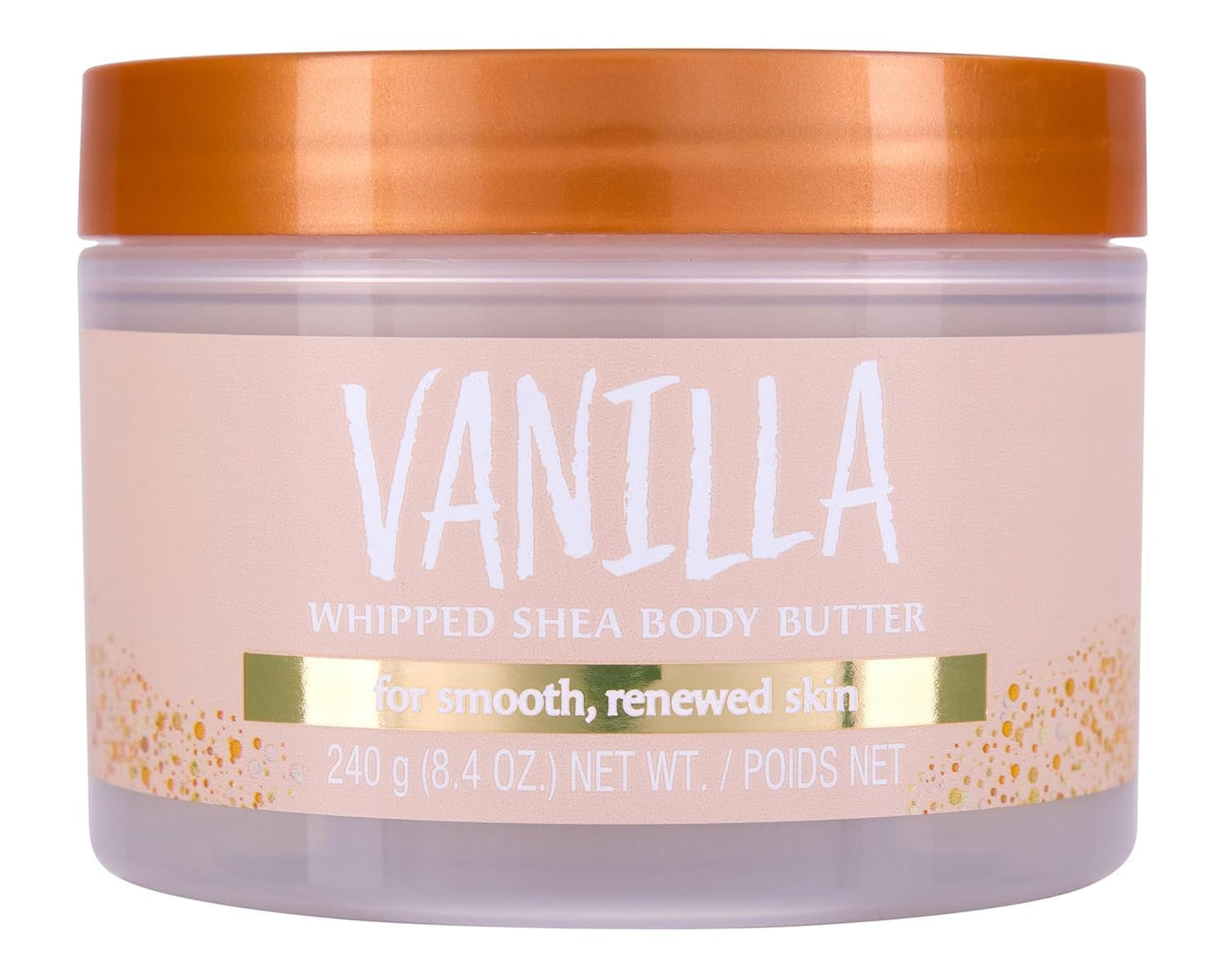 Tree Hut Vanilla Whipped Shea Body Butter, Long-Lasting Hydration for Soft, Smooth Skin, Nourishing Essential Body Care, Lightweight Moisturizer, 8.4 fl oz