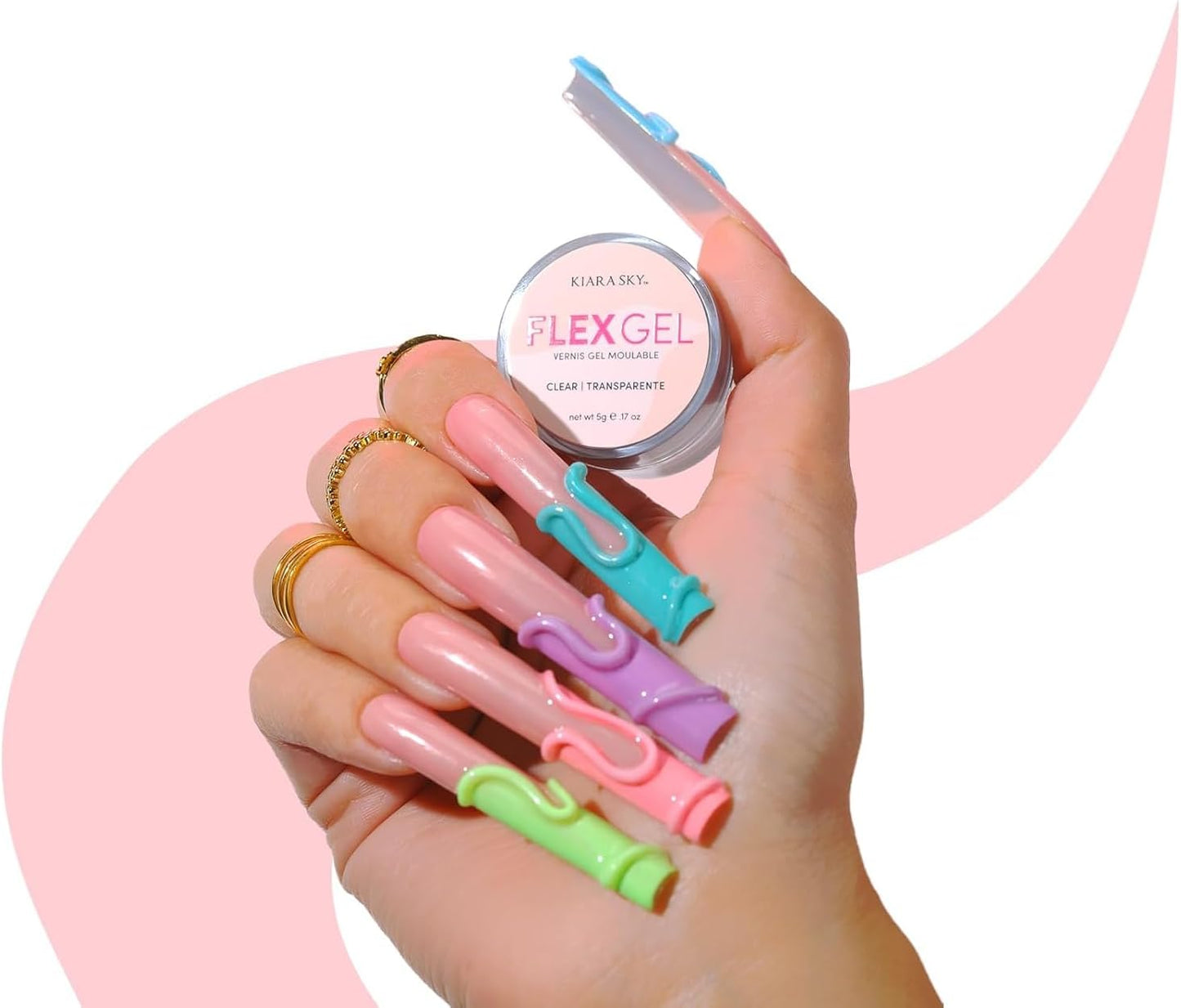 Kiara Sky Mini LED Nail Lamp Bundle - Beyond Pro Flash Cure with Button