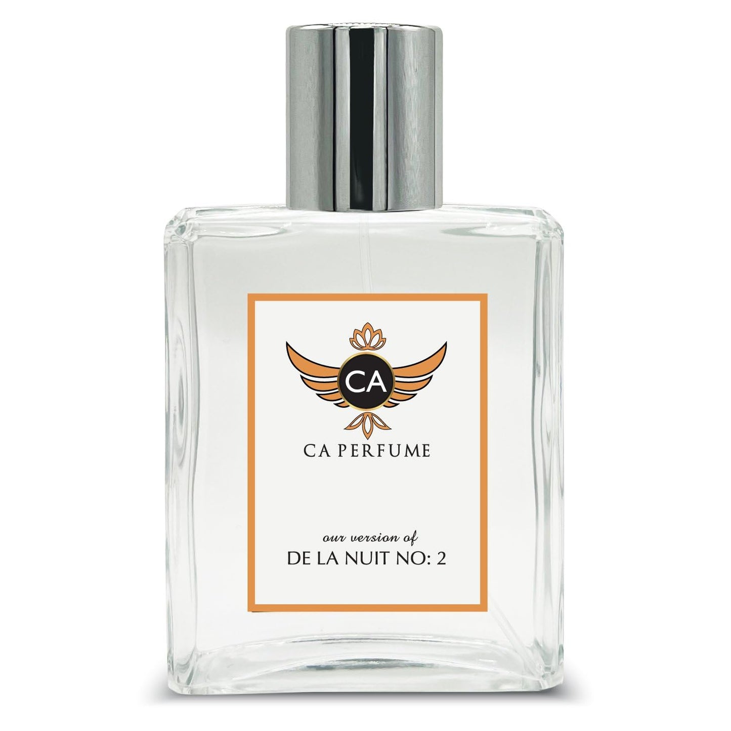 De La Nuit No. 2 Unisex Amber Vanilla Eau De Parfum - Long Lasting 3.4 Fl Oz (100ml)