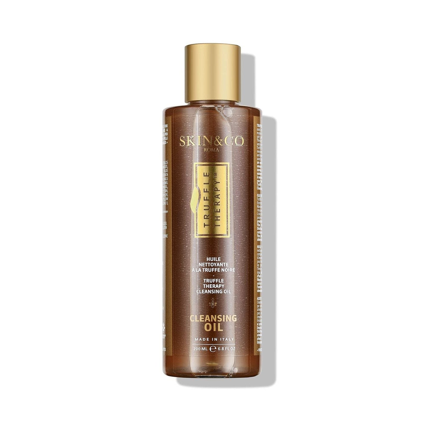 SKIN&CO Truffle Therapy Love at First Swipe | 2-Pc Skincare Kit with Face Toner & Cleansing Oil | Hydrating, Makeup-Removing, Pore-Refining Duo for Brighter, Glowing Skin | All-Natural & Made in Italy