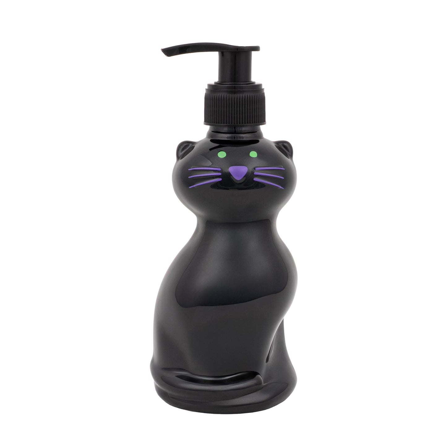 Simple Pleasures Black Pumpkin Scented Liquid Hand Soap Dispenser - Autumn & Halloween Novelty Décor – Decorative Refillable Hand Pump for Kitchen Countertop and Bathroom Sink