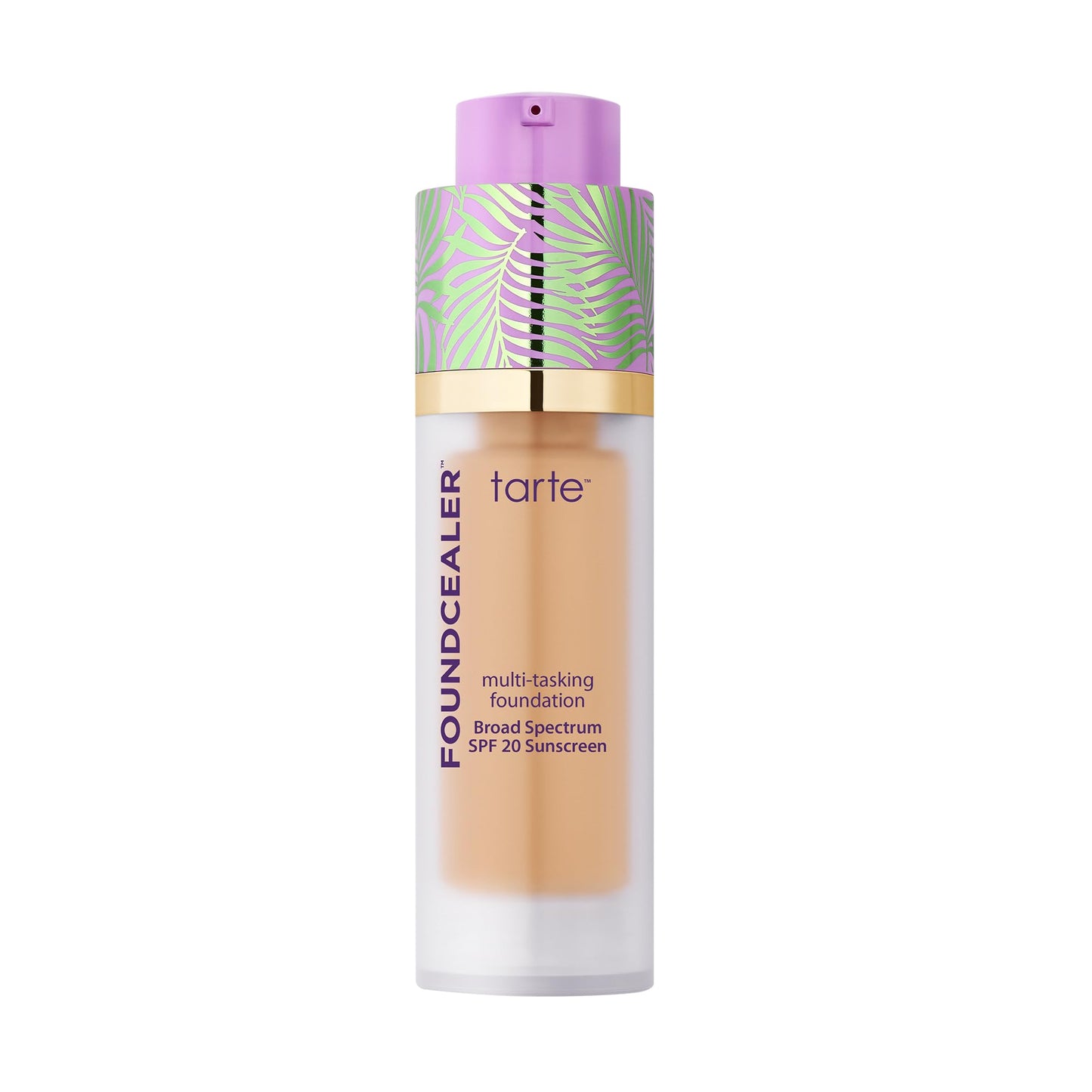 tarte babassu foundcealer dewy foundation Broad Spectrum SPF 20 Sunscreen – Foundation & Concealer in 1, Vegan Skincare Makeup, Medium Coverage, Cruelty-Free, full size, 34S medium sand