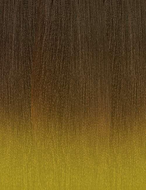 [3 PACK DEAL] Outre X-Pression Braid-Pre Stretched Braid 52" 3X 3 Packs (2T1B/FORSYTHIA)