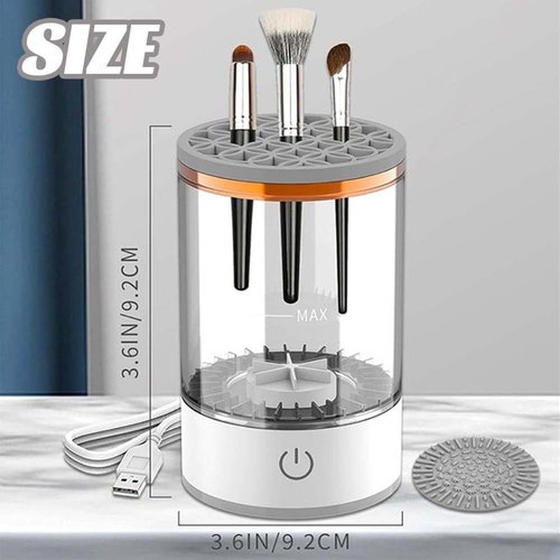 Rinse Hero Brush Cleaner, Beautyswirl Cosmetic Brush Cleaner, 2025 New the Cozy Luna Brush Cleaner, Rinse Hero Makeup Brush Cleaner for Deep Cleaning All Types of Brushes Set