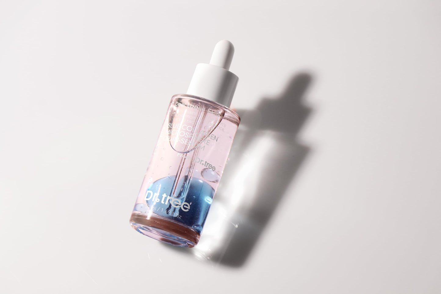 Dr. Tree Blue Collagen Microsphere Oil-in-Serum – Hydrating Face Serum with Hyaluronic Acid & Collagen – for Fine Lines, Glow & Skin Plumping – Lightweight Moisturizer – 50 ml / 1.69 fl oz